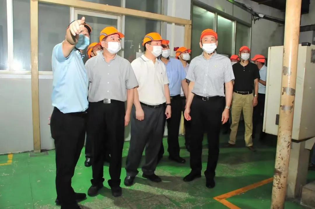 省国资委党委委员、二级巡视员张绳道带队到必发88网站集团检查疫情防控、安全生产和三防工作